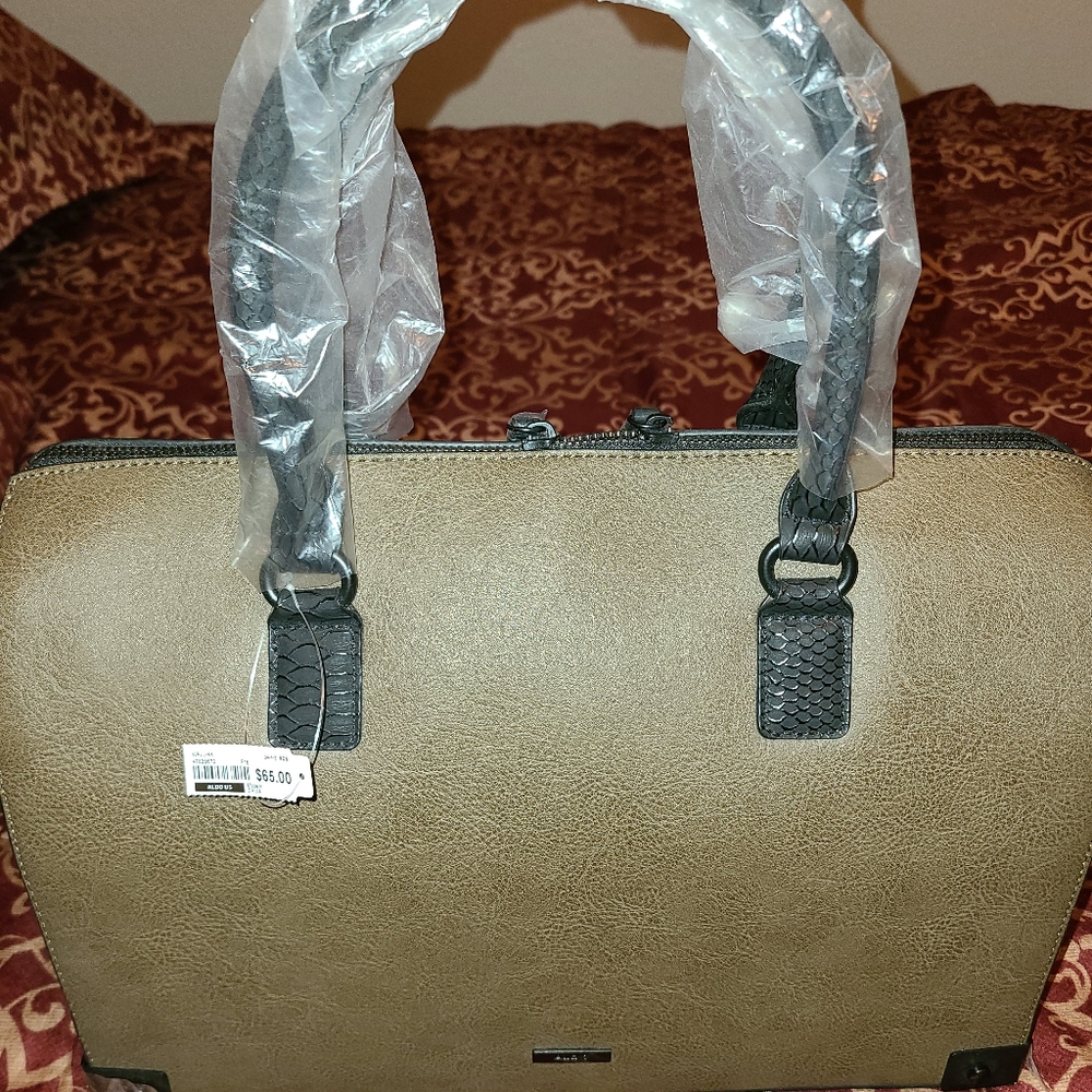 Aldo Olive Large Handbag for Women
